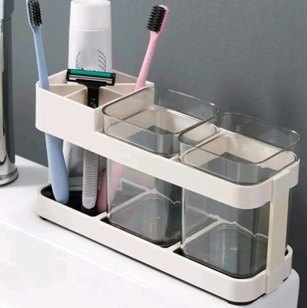 *Mouthwash Cup Holder & Toothbrush Rack*