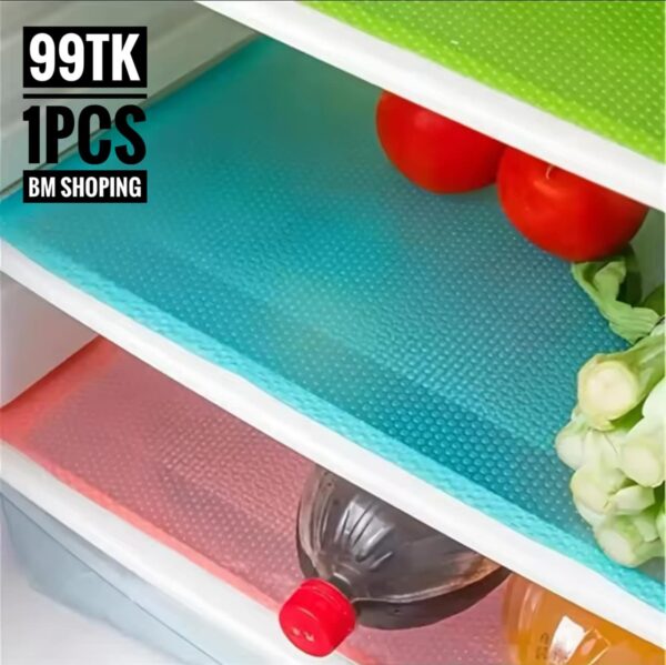 1 PCS Refrigerator Pad Antibacterial Antifouling Mildew Moisture Pad Waterproof Refrigerator Mats