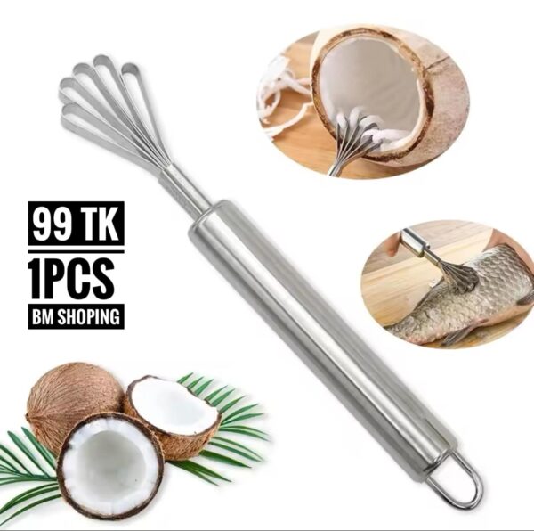 Kitchen Utility Gadget Manual Hand Held Stainless Steel Egg Beater Whisk for Cooking Baking