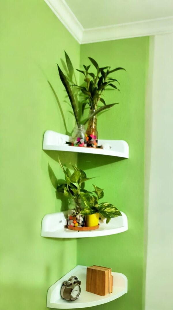 2 Pis Premium Corner Shelf, Multipurpose Use - Image 4