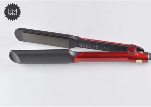 Kemei KM 531 Professional Hair Straightener Wet Dry Ceramic Coating Electric Hair Straightener - Image 4